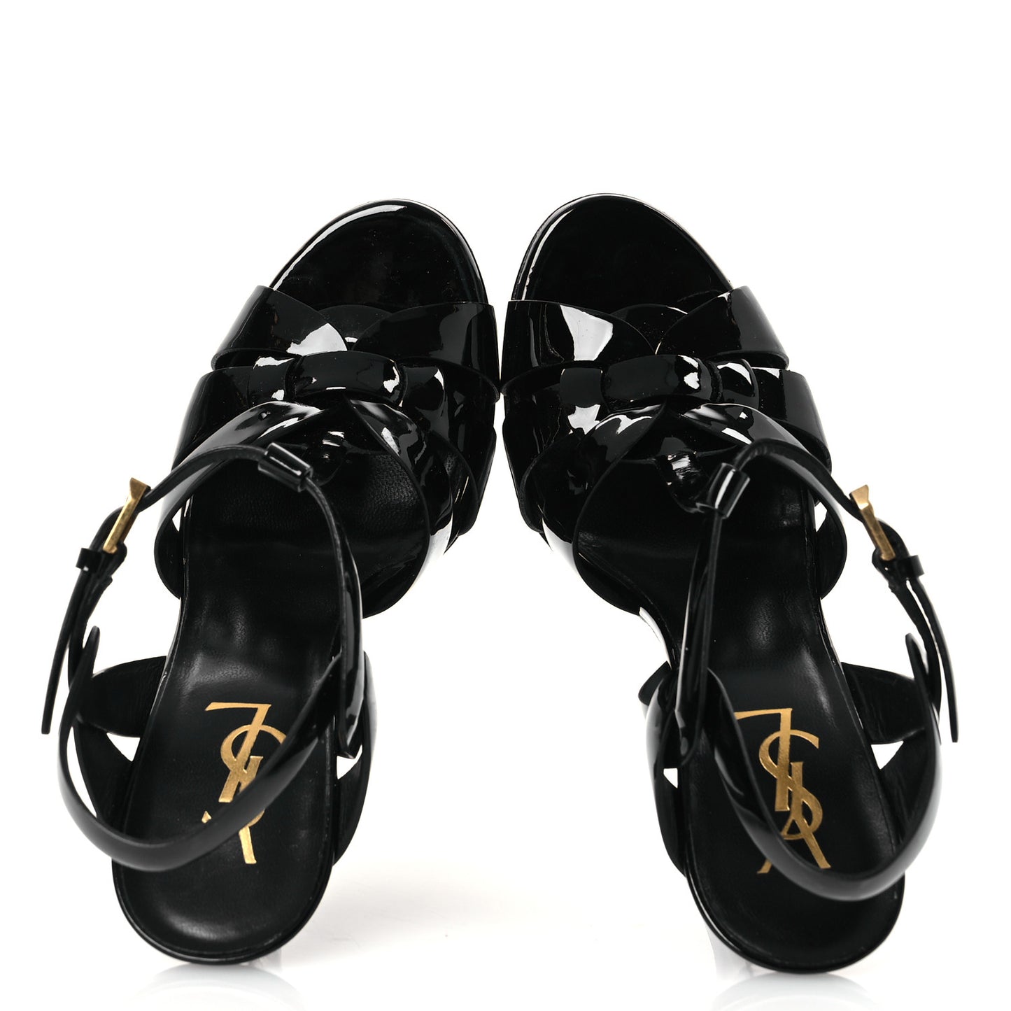 Patent Tribute 105 Platform Sandals 37 Black