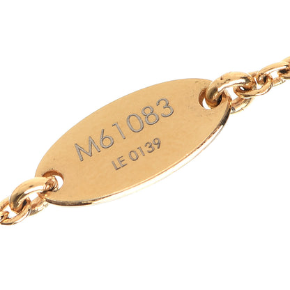 Louis Vuitton Essential V Necklace Gold 5 of 5