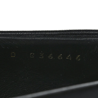 Chanel Lambskin Quilted CC Turnlock Loafers 38 Black 6 of 8