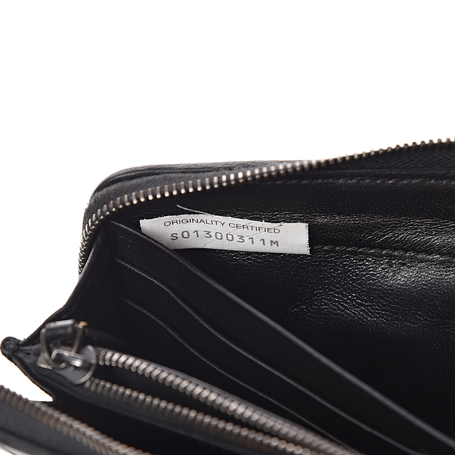Bottega Veneta Nappa Intrecciato Zip Around Wallet Black 7 of 9
