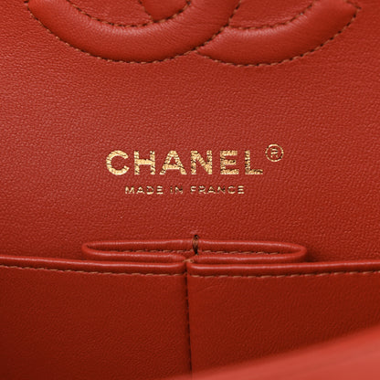 Chanel Lambskin Quilted Medium Double Flap Brown 9 of 12