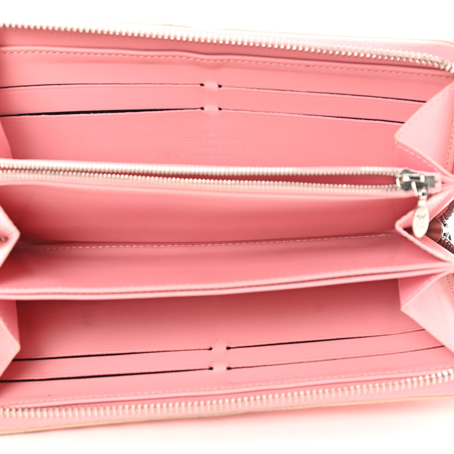 Vernis Jungle Dots Zippy Wallet Sugar Pink Poppy