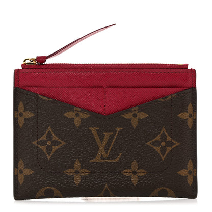 Louis Vuitton Monogram Zipped Card Holder Fuchsia 1 of 7