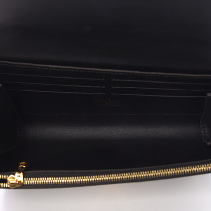 Louis Vuitton Veau Satin Monogram Twist Chain Wallet 7 of 11