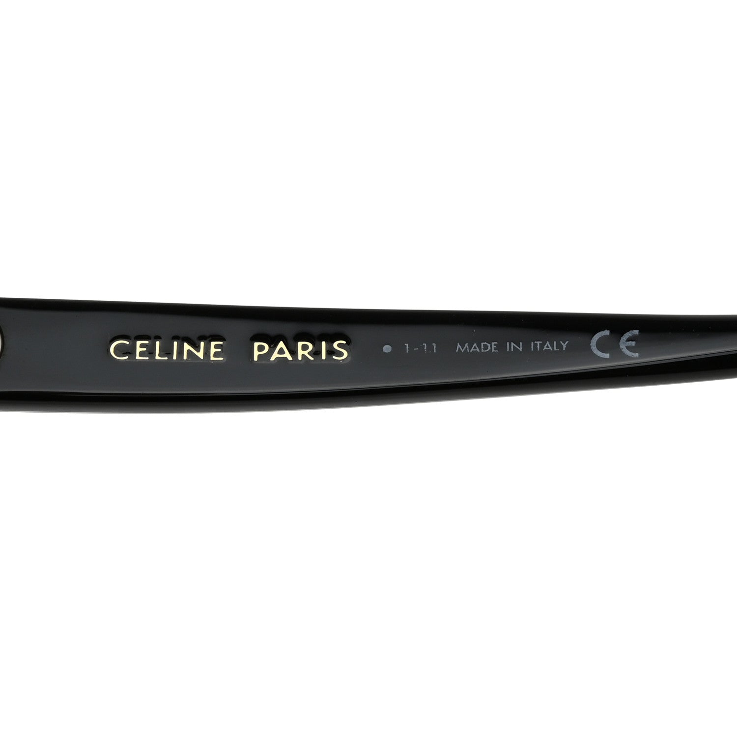 Celine Acetate Cat Eye Sunglasses CL40184U Black 6 of 7