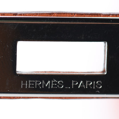 Hermes Taurillon Clemence Birkin 25 Orange 19 of 27