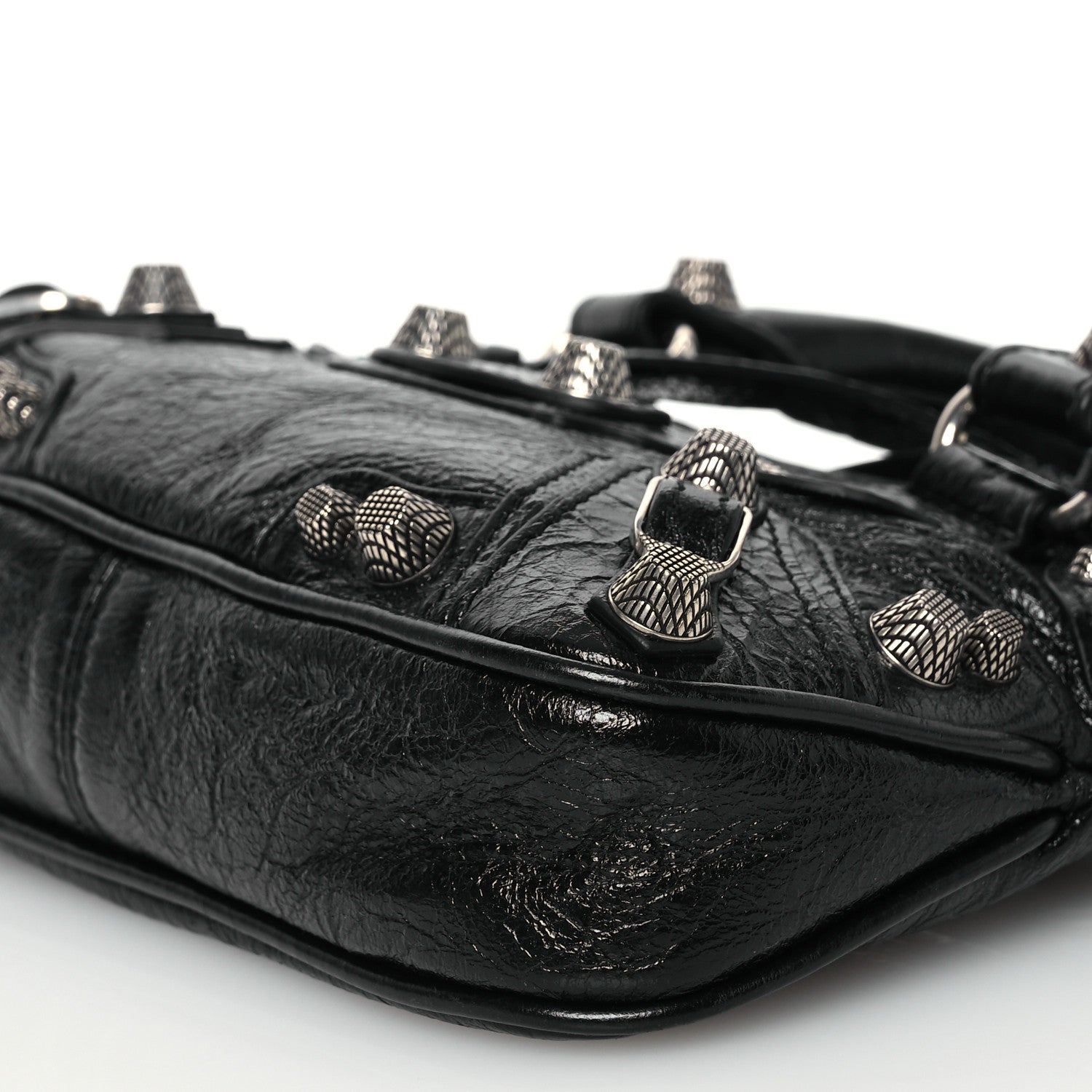 Balenciaga Agneau Arena Neo Cagole Mini Handbag Black 11 of 15