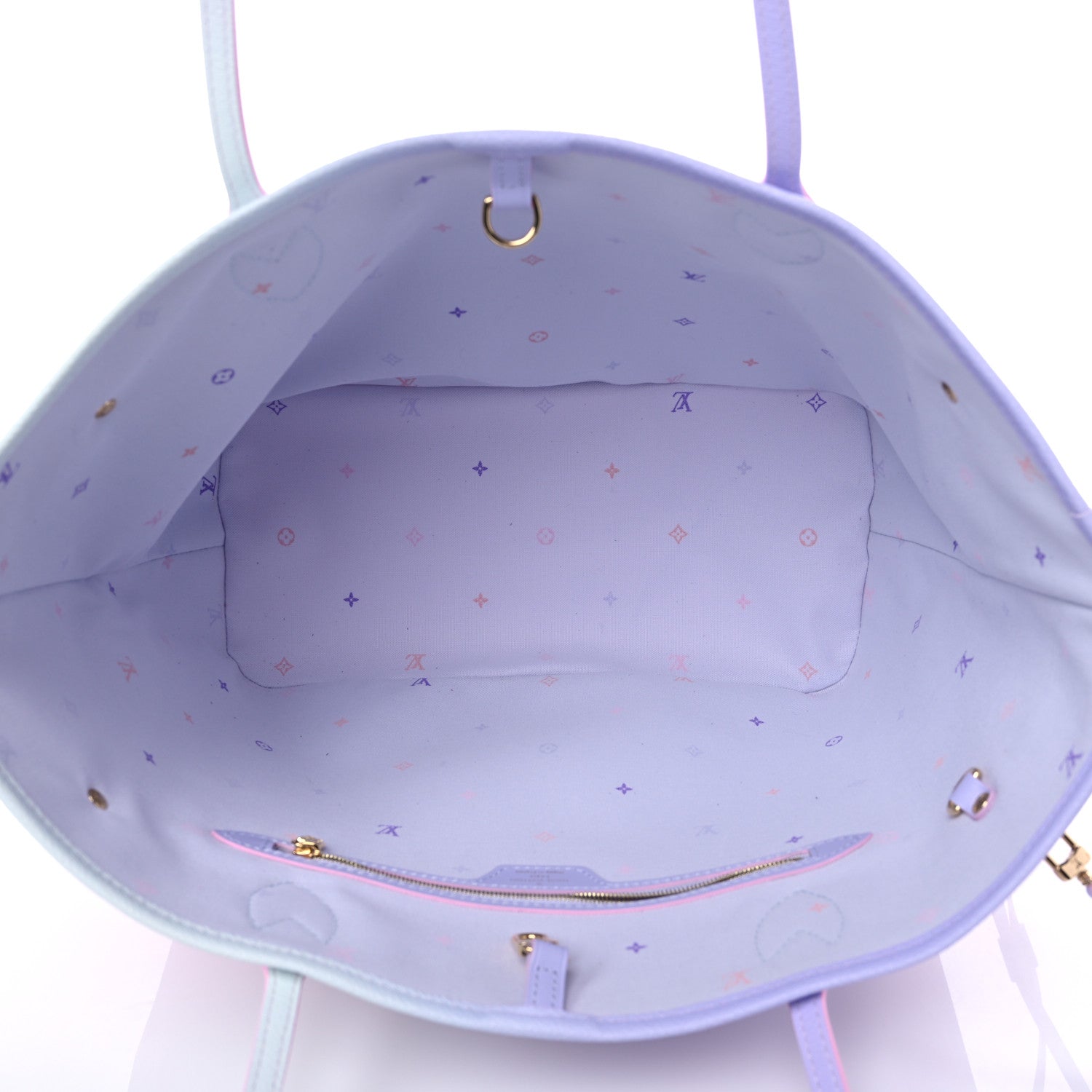 Louis Vuitton Monogram Giant Spring In The City Neverfull MM Sunrise Pastel 6 of 9