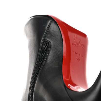 Christian Louboutin Calfskin So Kate Booty 100 Ankle Boots 40 Black 10 of 12