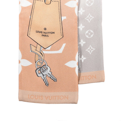 Louis Vuitton Silk Monogram Gradient By The Pool Bandeau Mist 2 of 4