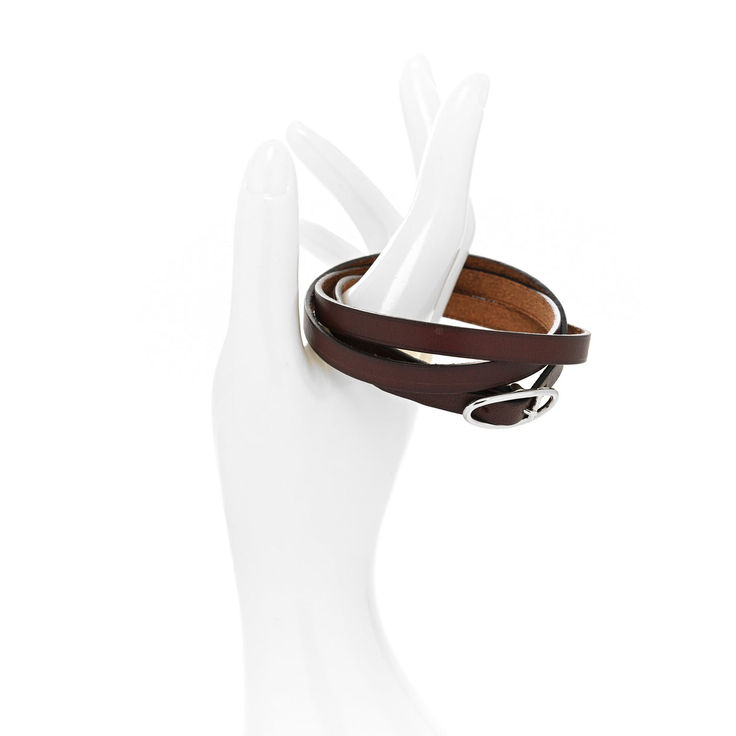 Swift Hapi 3 MM Triple Tour Bracelet Rouge H