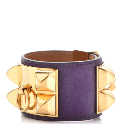 Hermes Swift Collier De Chien CDC Bracelet S Ultraviolet 1 of 8