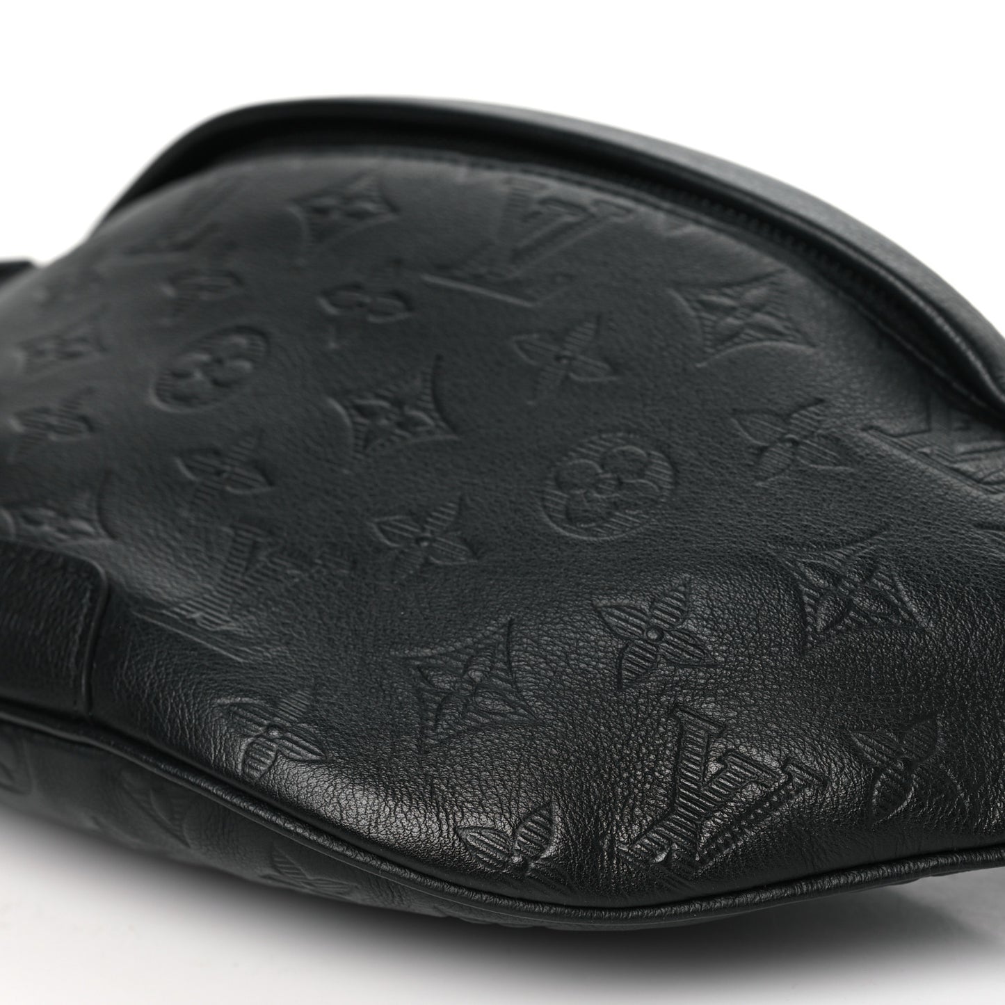 Calfskin Monogram Shadow Discovery Bumbag PM Black