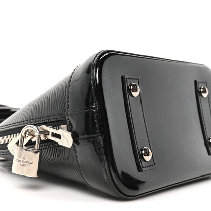 Louis Vuitton Epi Electric Alma BB Black 8 of 9
