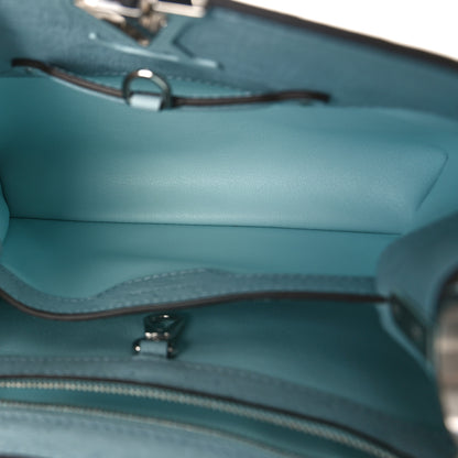 Louis Vuitton Ostrich Capucines BB Light Blue 5 of 8