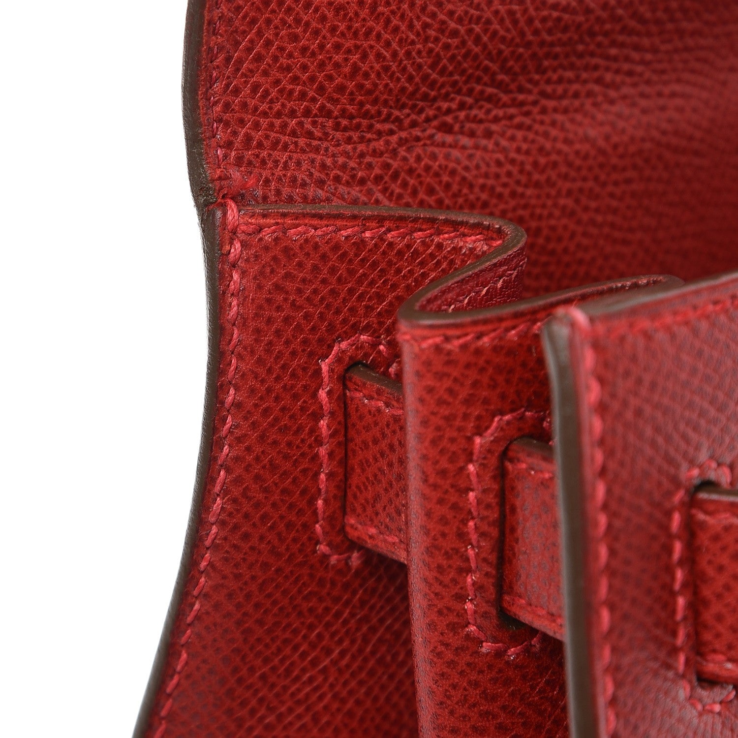 Hermes Epsom Kelly Sellier 28 Rouge 15 of 40