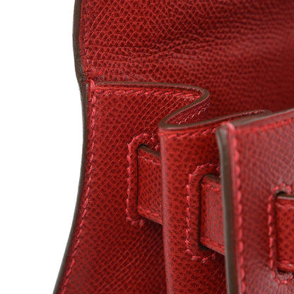 Hermes Epsom Kelly Sellier 28 Rouge 15 of 40