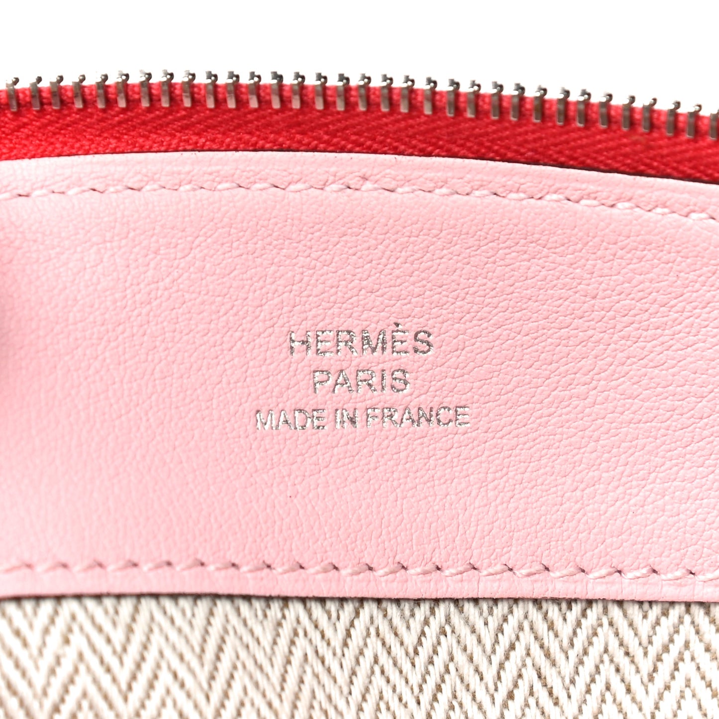 Lambskin Swift Tohubohu Pouch MM Rose Jaipur Rose Sakura