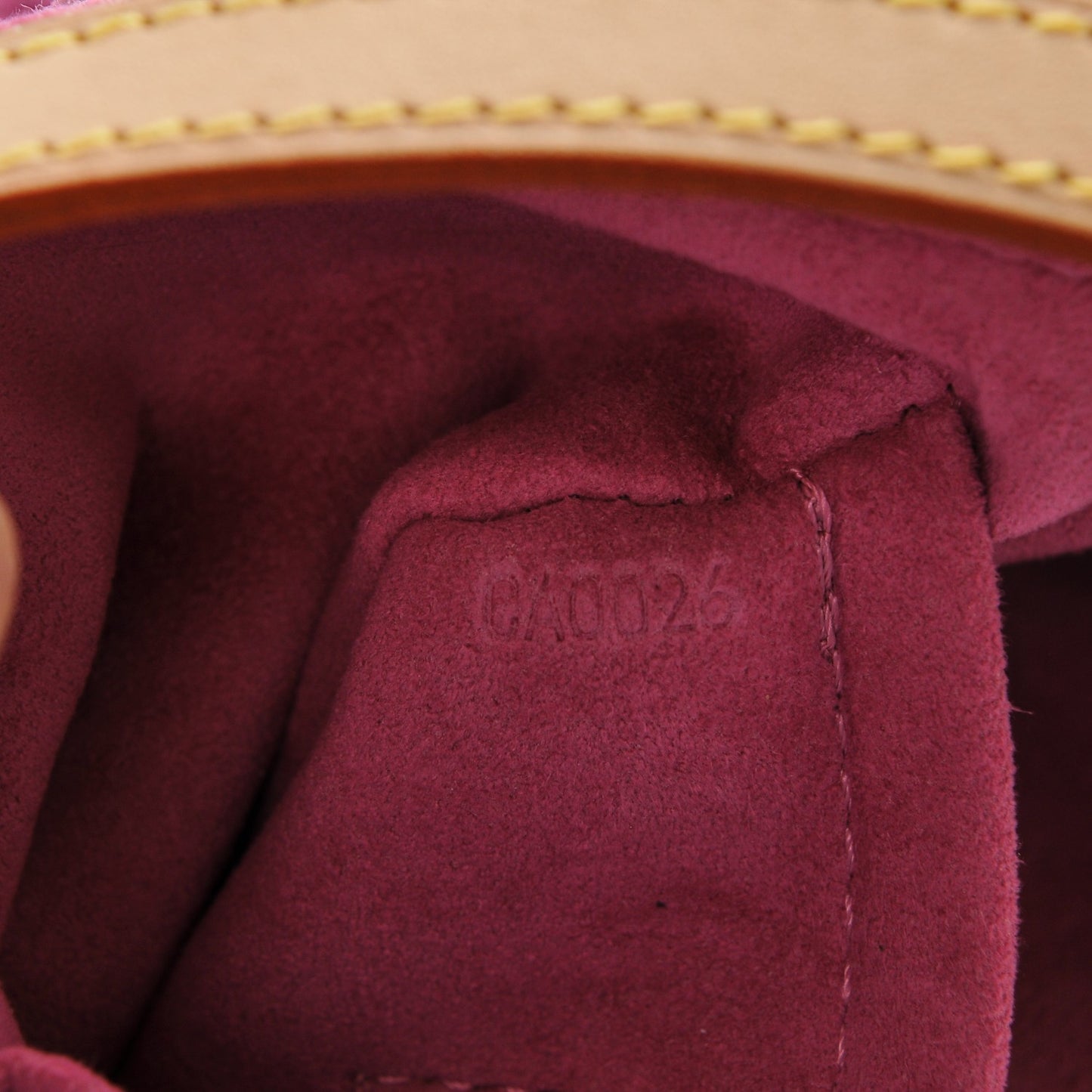 Monogram Denim Mini Pleaty Fuchsia