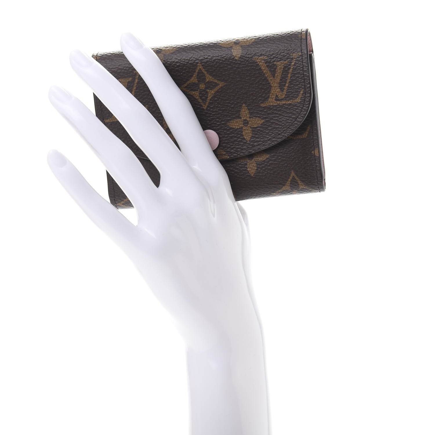 Louis Vuitton Monogram Rosalie Coin Purse Rose Ballerine 2 of 8