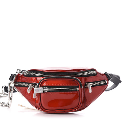 Alexander Wang Patent Attica Mini Belt Bag Red 1 of 9
