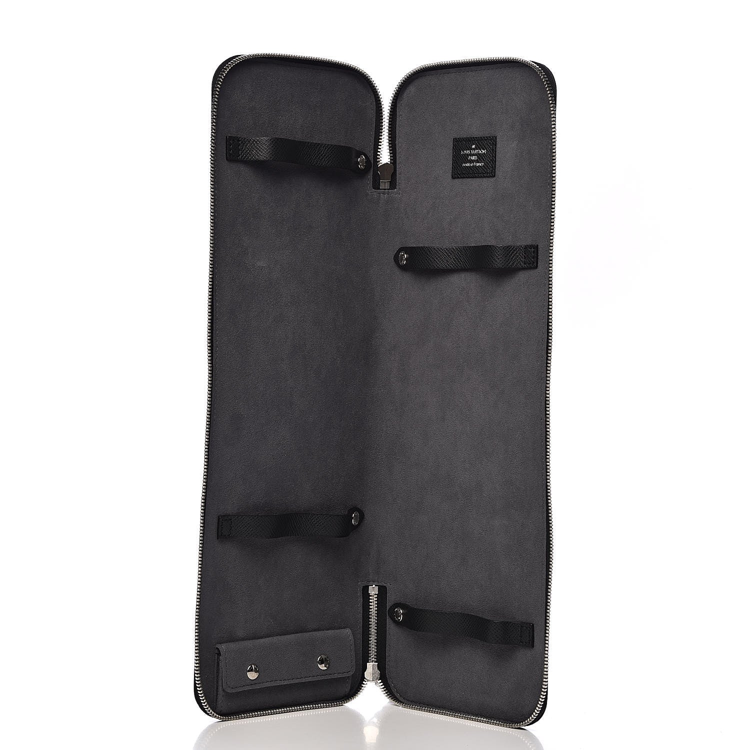 Louis Vuitton Taiga Tie Case 5 Ardoise 5 of 14