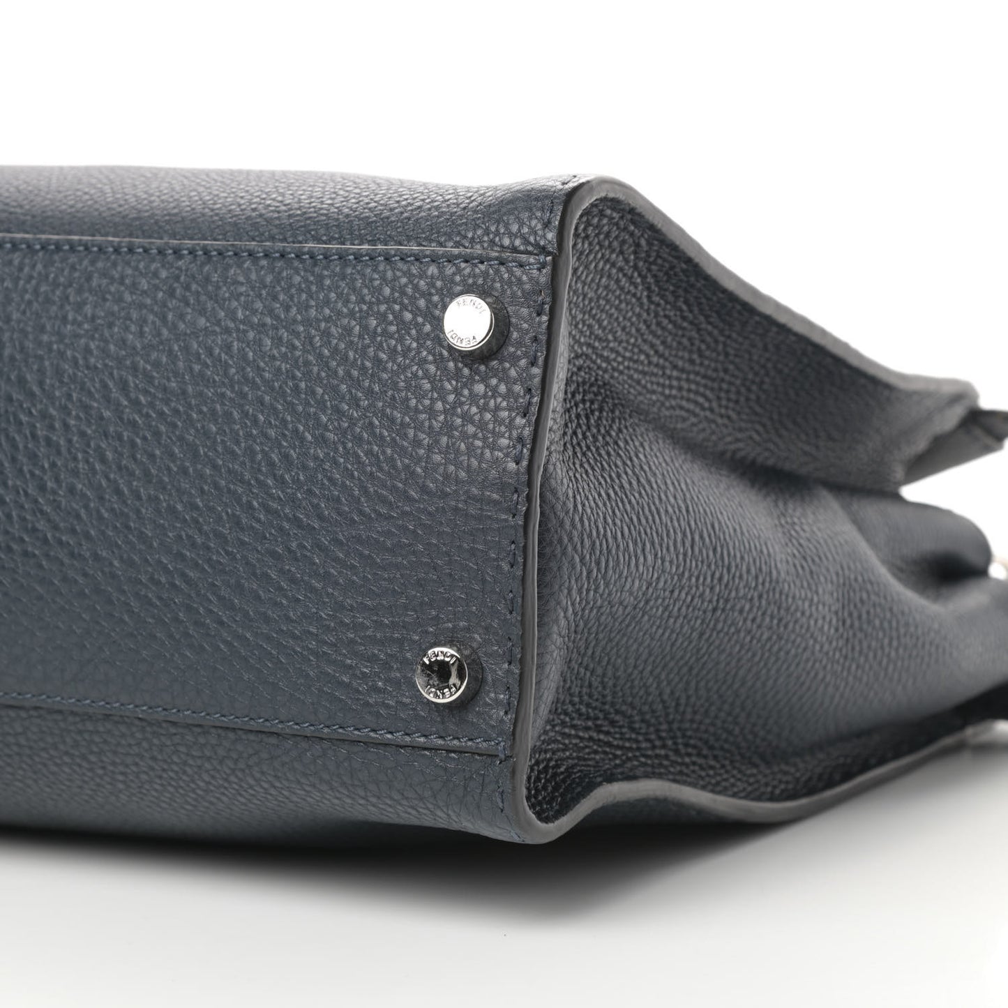 Cuoio Romano Selleria Bi-Color Large Mens Peekaboo Iconic Essential Satchel Lavagna Black