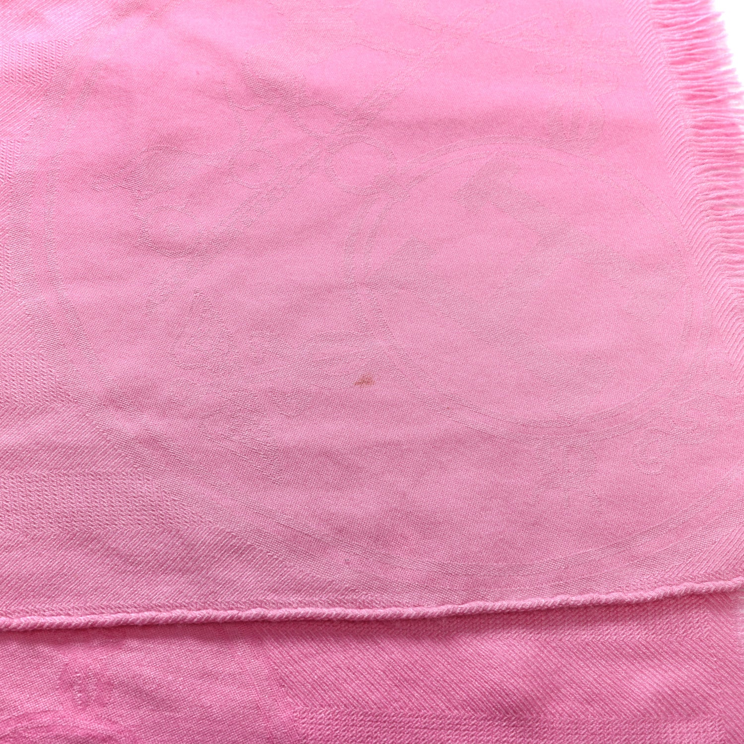 Hermes Cashmere Silk New Libris Stole Rose Bonbon 3 of 4