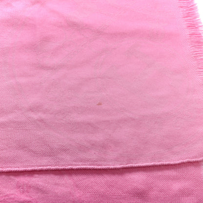 Hermes Cashmere Silk New Libris Stole Rose Bonbon 3 of 4