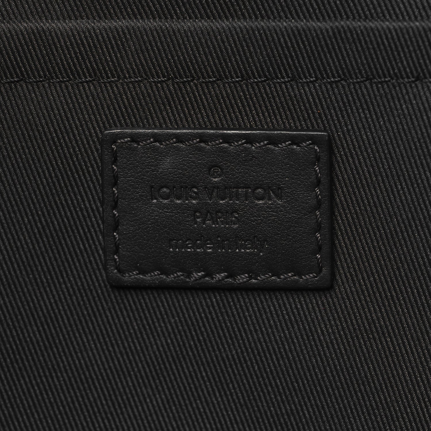 Louis Vuitton Monogram Seal Armand Backpack Black 6 of 10