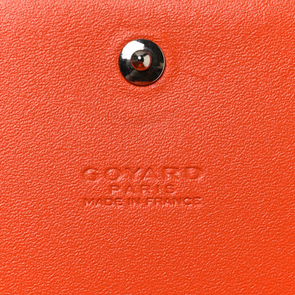 Goyard Goyardine Rivoli Wallet Orange 6 of 8