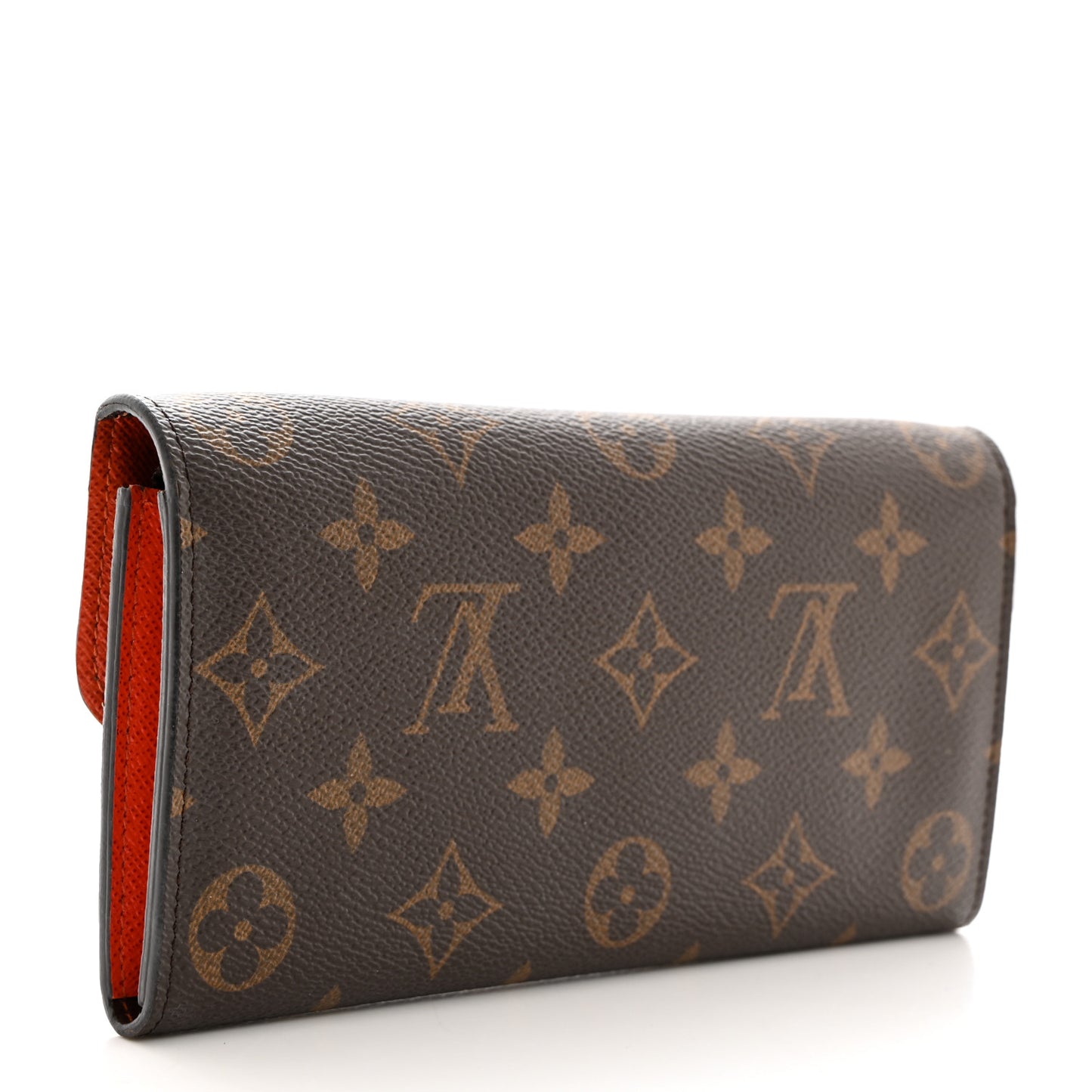 Monogram Emilie Wallet Poppy