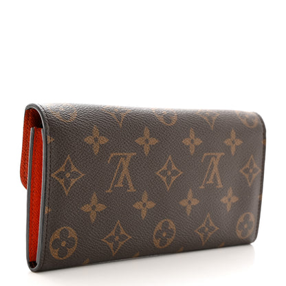 Louis Vuitton Monogram Emilie Wallet Poppy 3 of 7