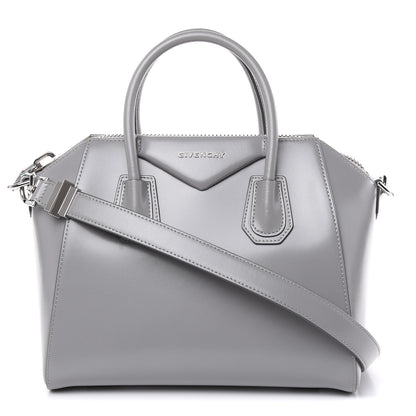Givenchy Shiny Lord Calfskin Small Antigona Pearl Grey 1 of 17