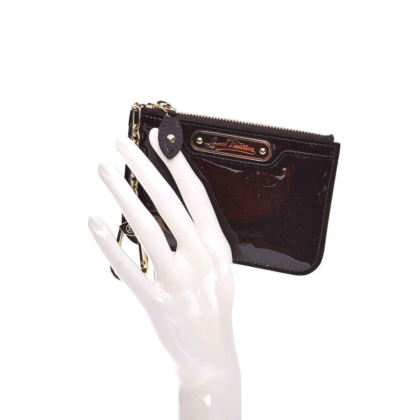 Vernis Key Pouch Amarante