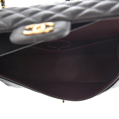 Chanel Caviar Quilted Jumbo Double Flap Black 7 of 9