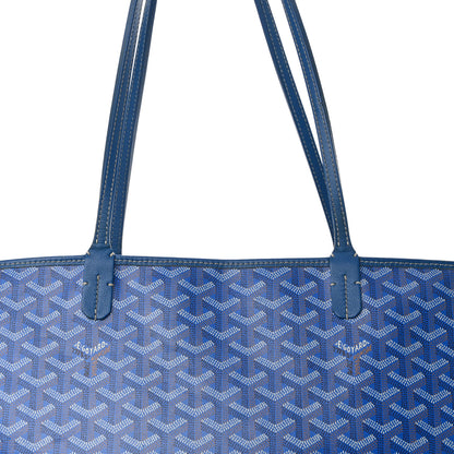 Goyard Goyardine Artois MM Blue 8 of 15