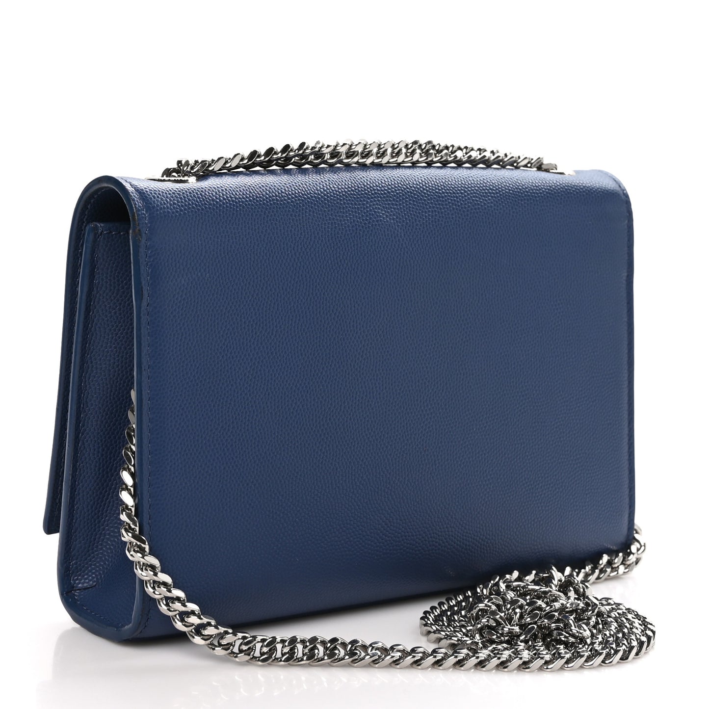 Grain De Poudre Small Classic Monogram Kate Satchel Denim