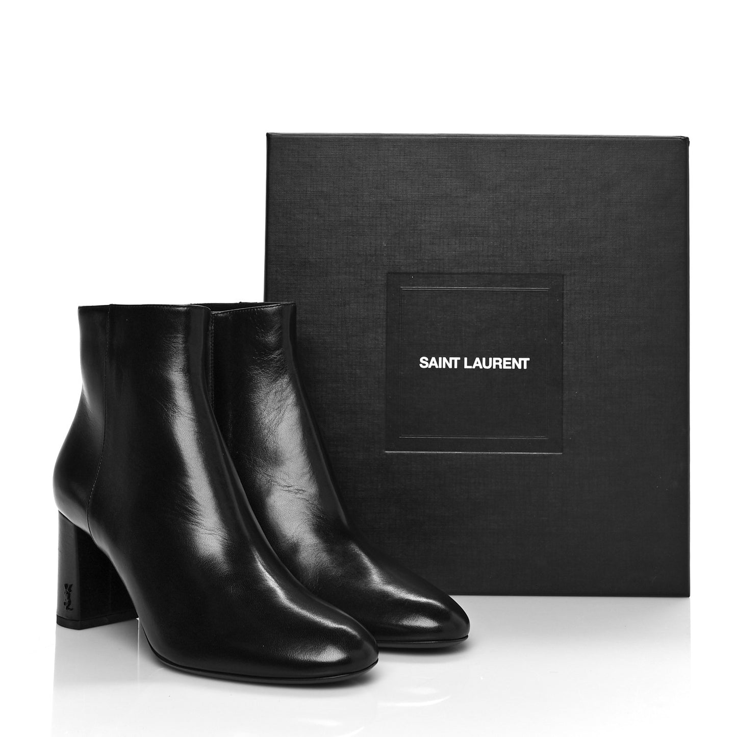 Nappa Loulou Ankle Zip Boot 39.5 Black