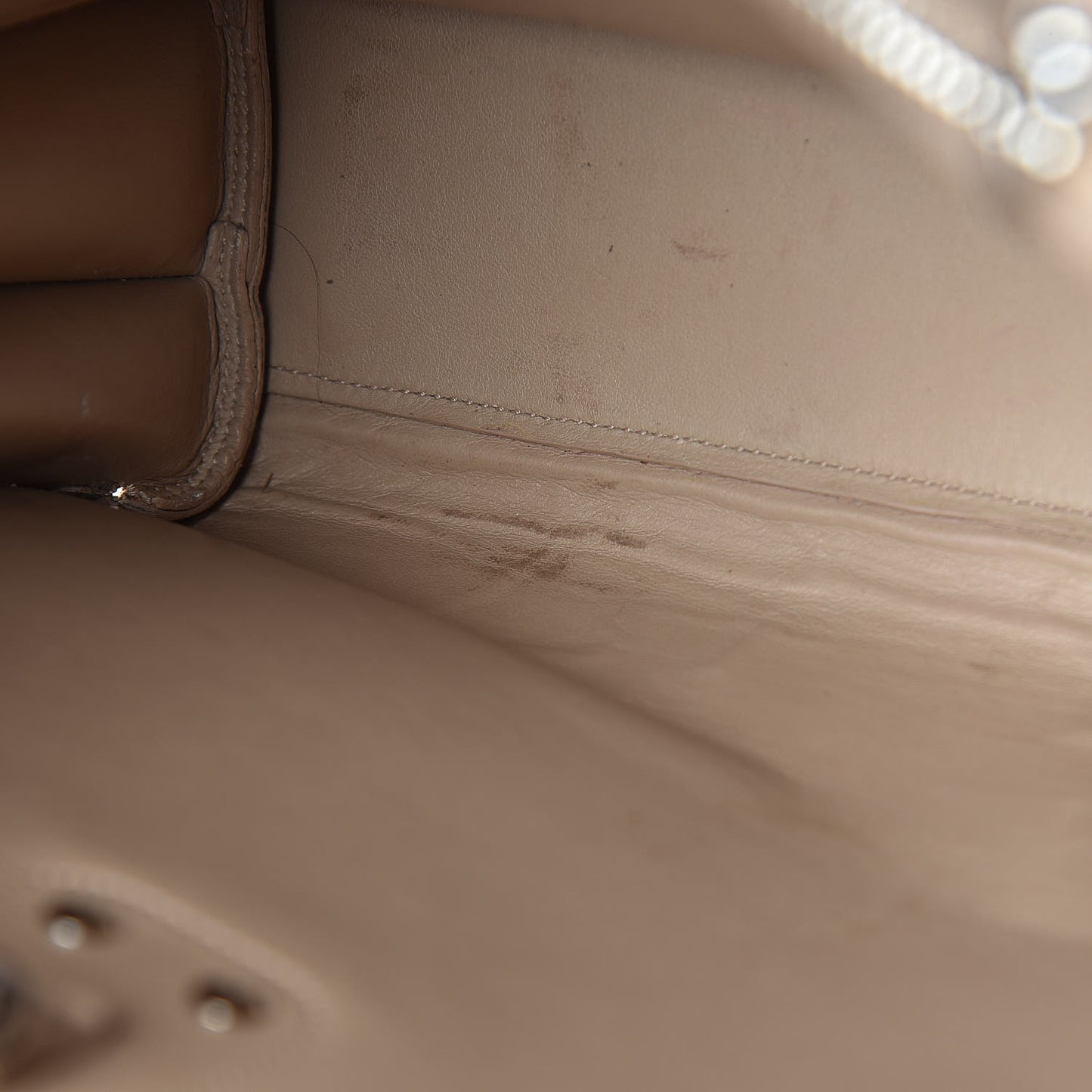 Grained Calfskin Small Sac De Jour Nude Powder
