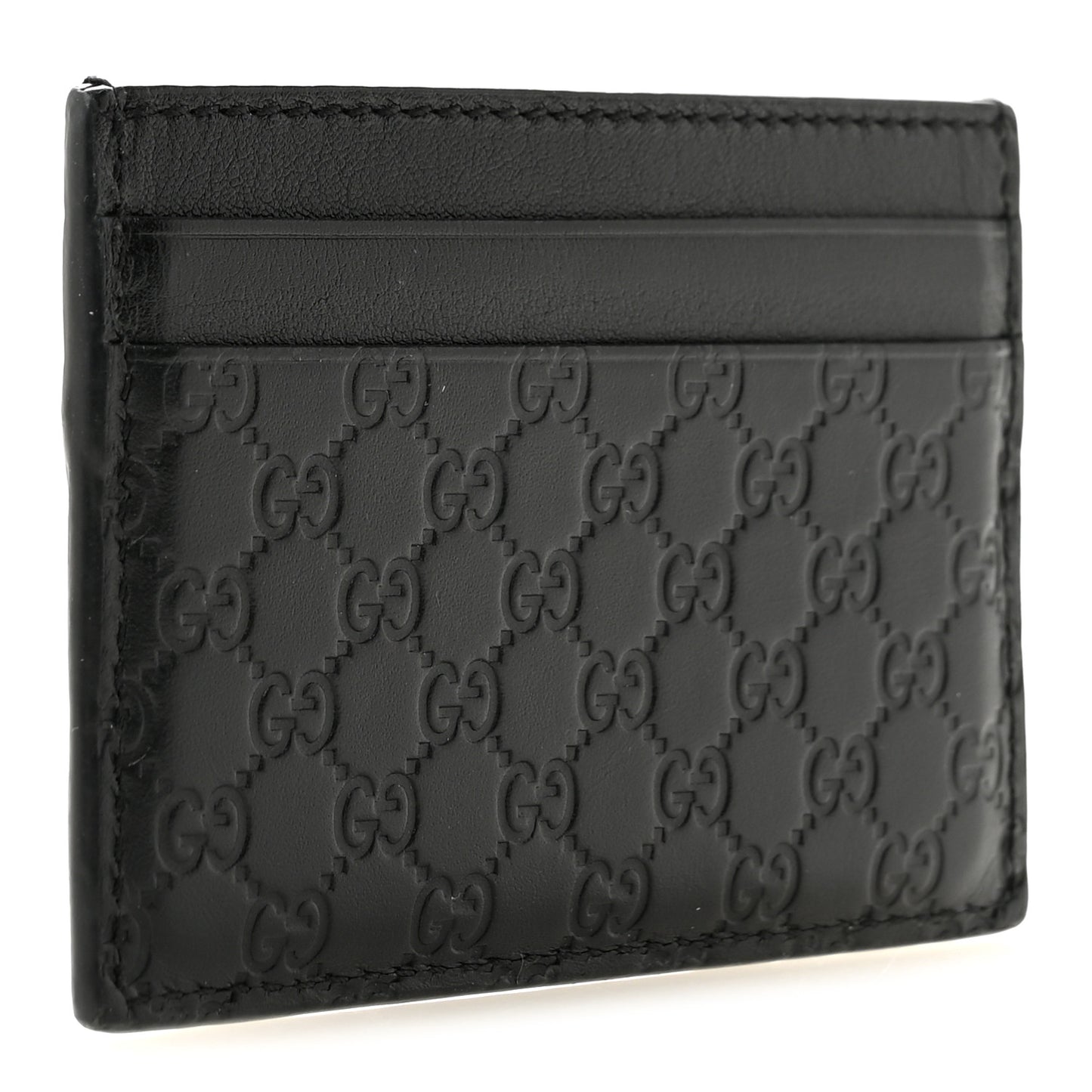 Microguccissima Card Holder Black
