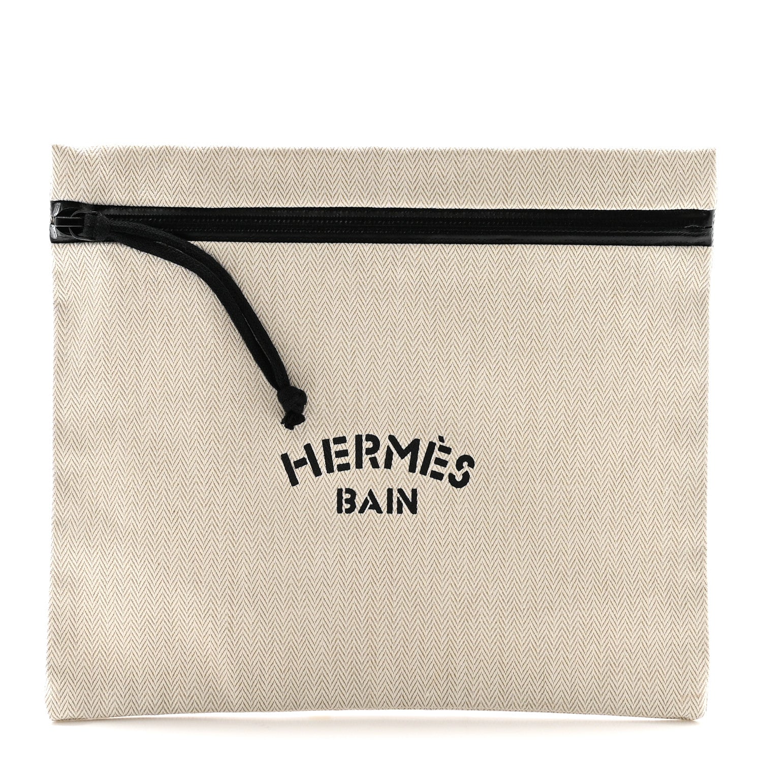 Hermes Toile Bain Case Black 1 of 5