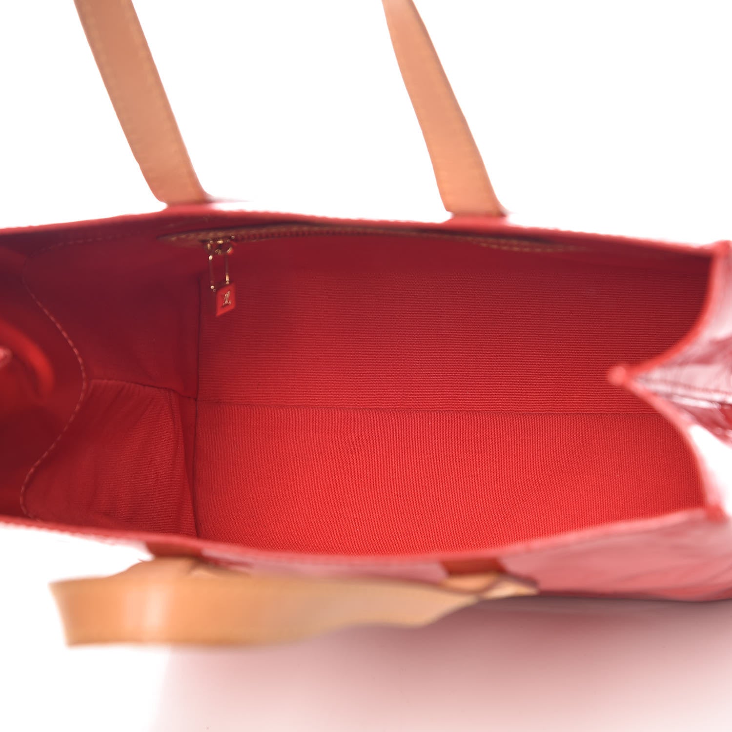 Louis Vuitton Vernis Reade PM Rouge 5 of 11