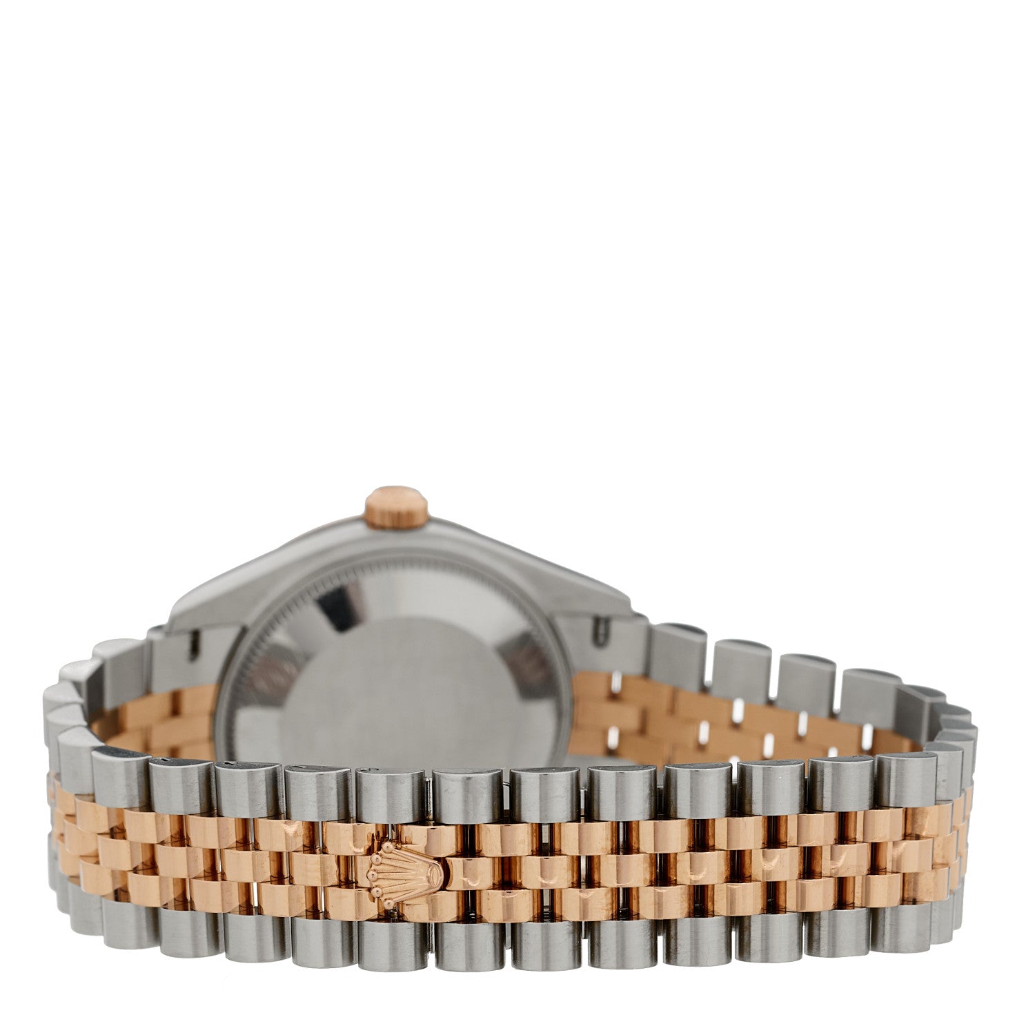 Rolex Stainless Steel 18K Everose Gold Diamond 31mm Oyster Perpetual Datejust Watch Sundust 278271 3 of 5