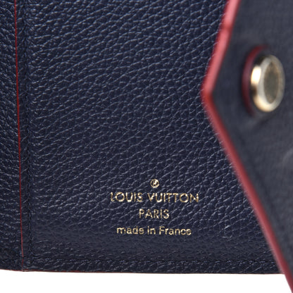 Louis Vuitton Empreinte Victorine Wallet Marine Rouge 6 of 7
