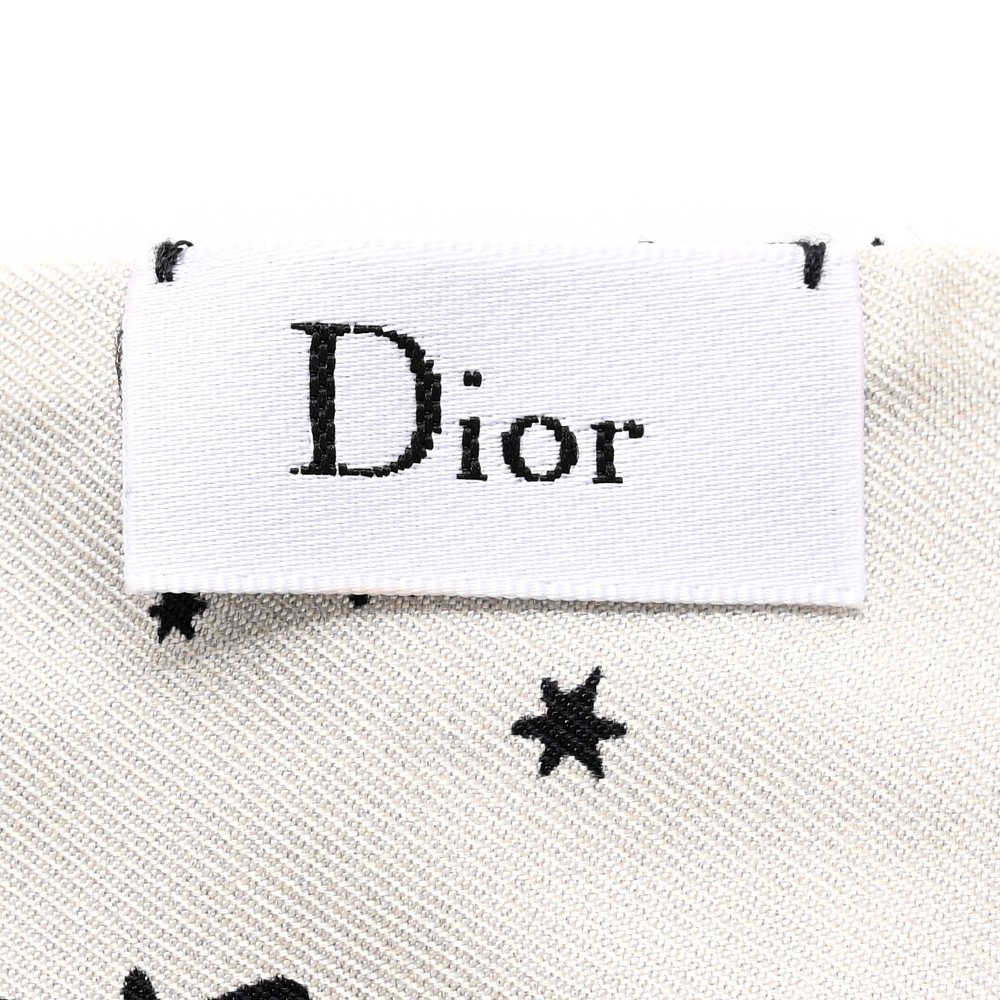 Silk Zodiac Cancer Mitzah Scarf Black