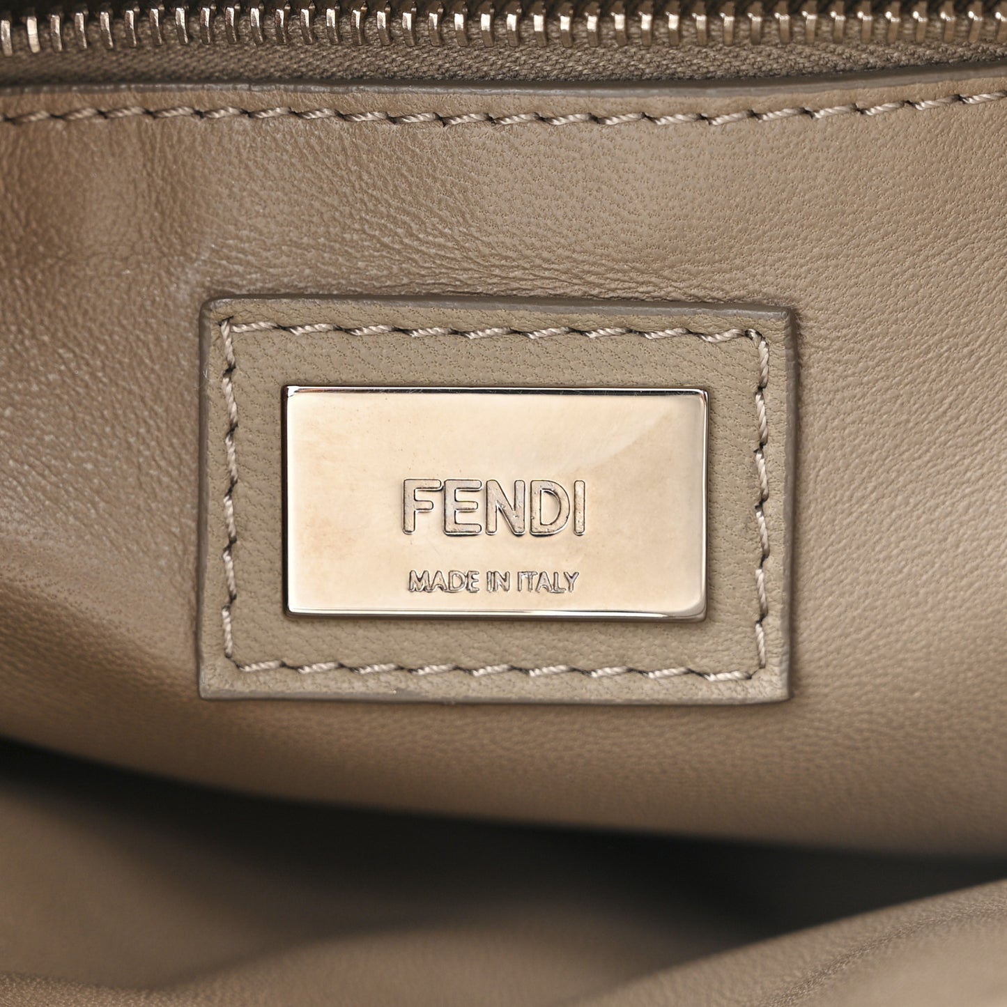 Nappa Mini Peekaboo Iconic Satchel Tortora