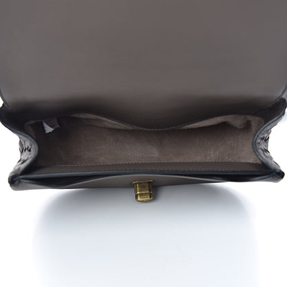 Bottega Veneta Nappa Intrecciato BV Luna Shoulder Bag New Steel 5 of 11