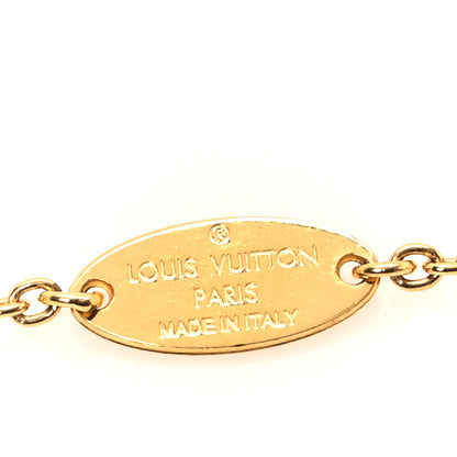Louis Vuitton Metal L To V Bracelet Gold Silver 4 of 5