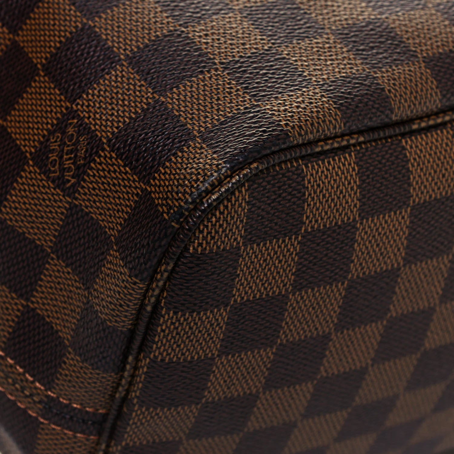 Louis Vuitton Damier Ebene Neverfull MM 9 of 13